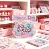 New bestseller, Cannon Fodder's comeback Life game book, coil sticker book, Princess girl scene dressing material sticker details Picture